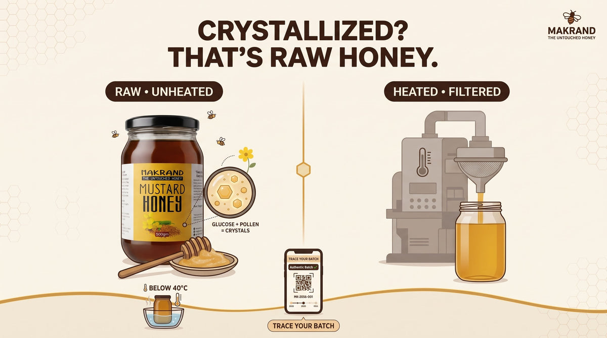 Why Real Organic Honey Crystallizes (And Why Smooth Honey Should Worry You)