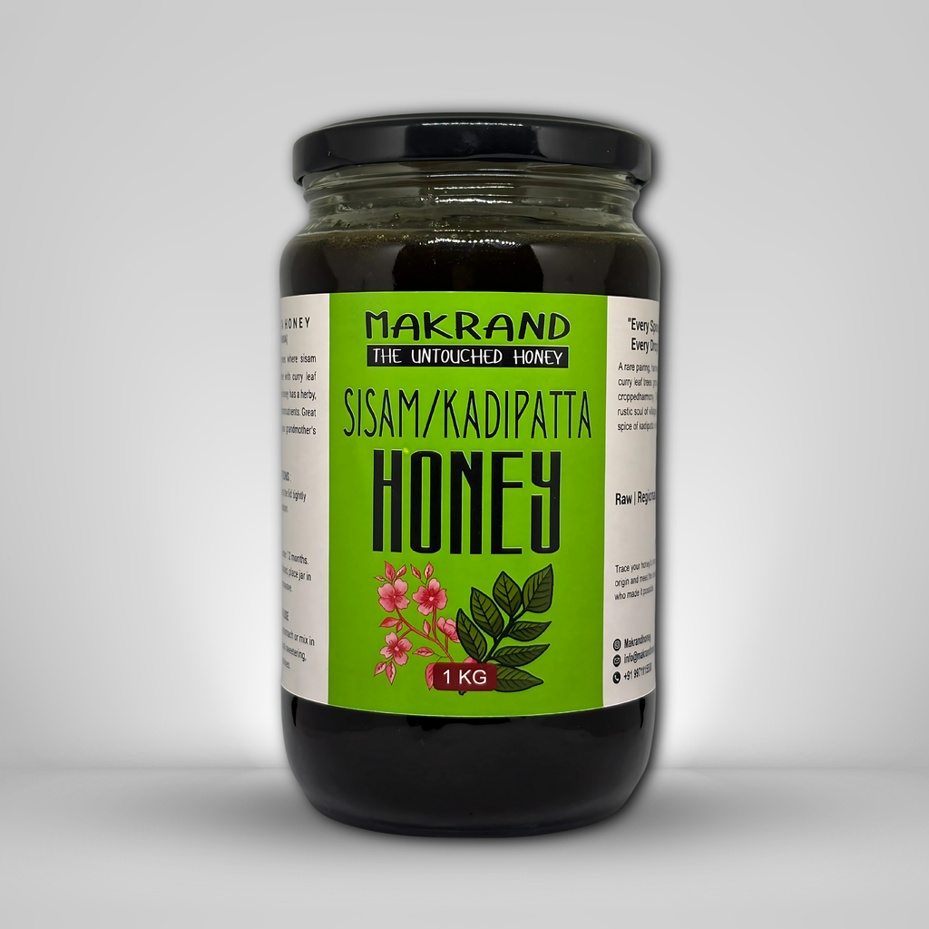 Raw Sisam Kadipatta Honey