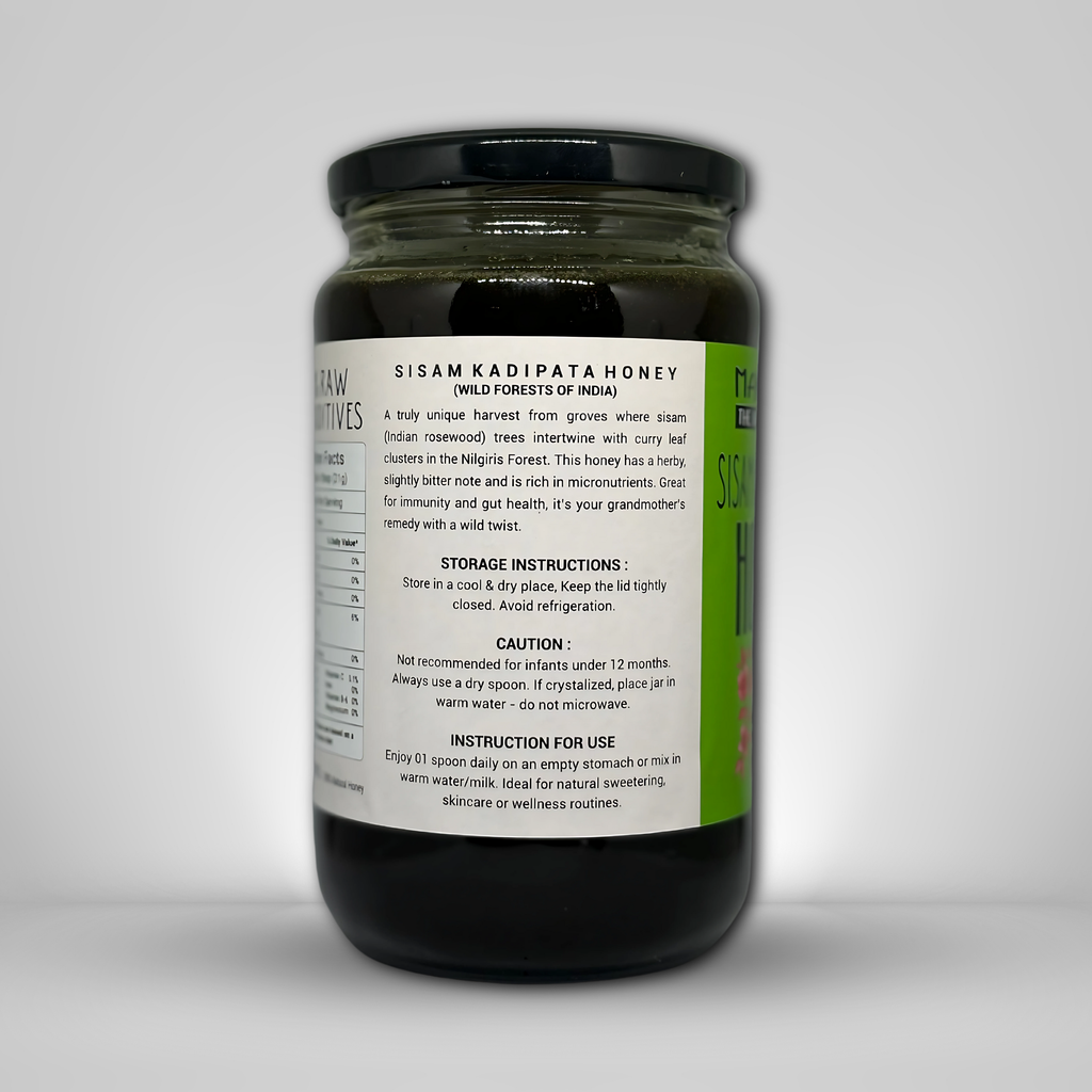 Raw Sisam Kadipatta Honey
