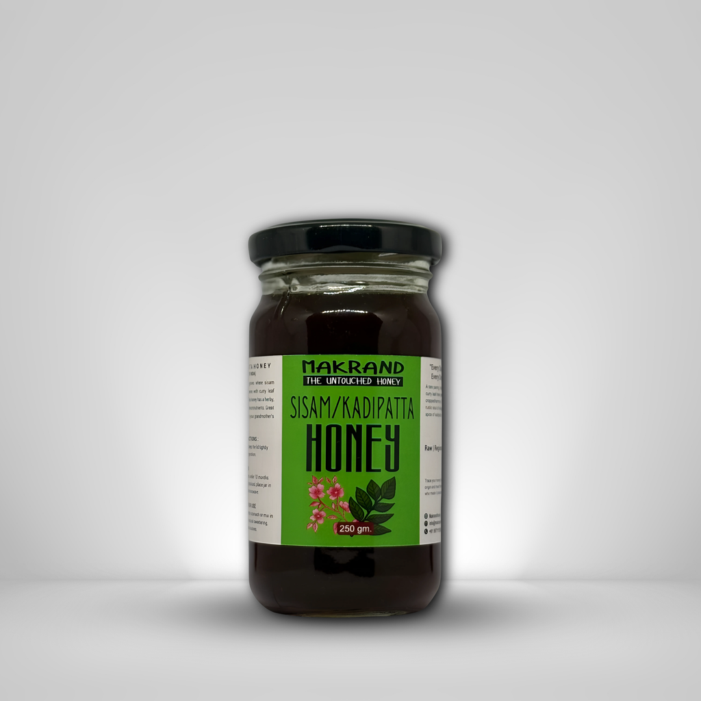 Raw Sisam Kadipatta Honey