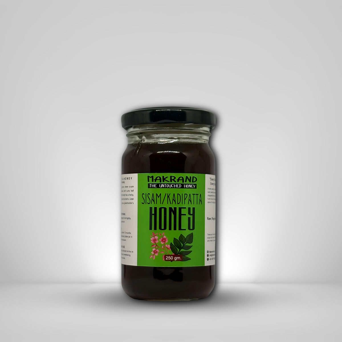 Raw Sisam Kadipatta Honey