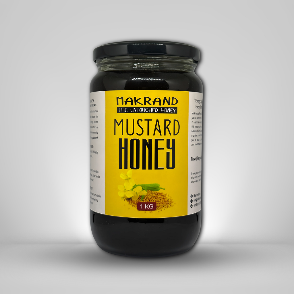 Raw Mustard Honey