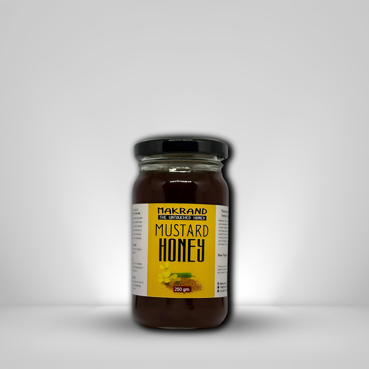 Raw Mustard Honey