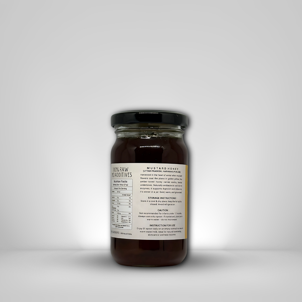 Raw Mustard Honey