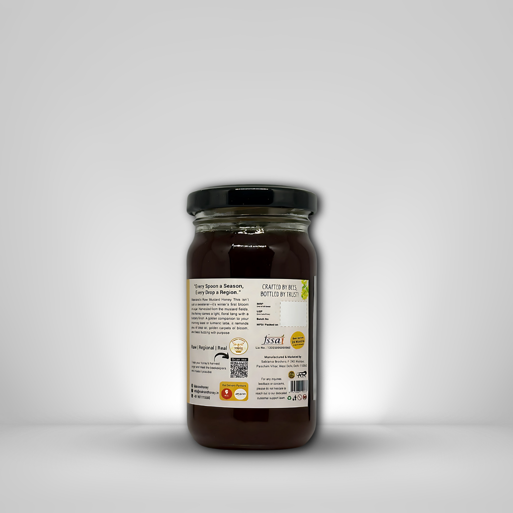Raw Mustard Honey